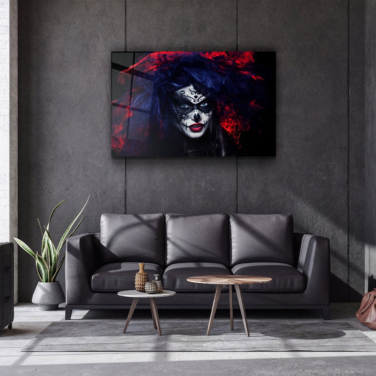 ・"Dark Circus"・Glass Wall Art | Artdesigna Glass Printing Wall Arts.