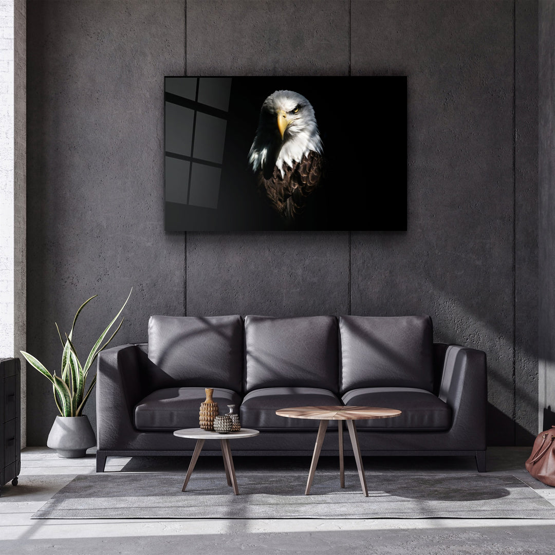 ・"Eagle 1"・Glass Wall Art | Artdesigna Glass Printing Wall Arts.