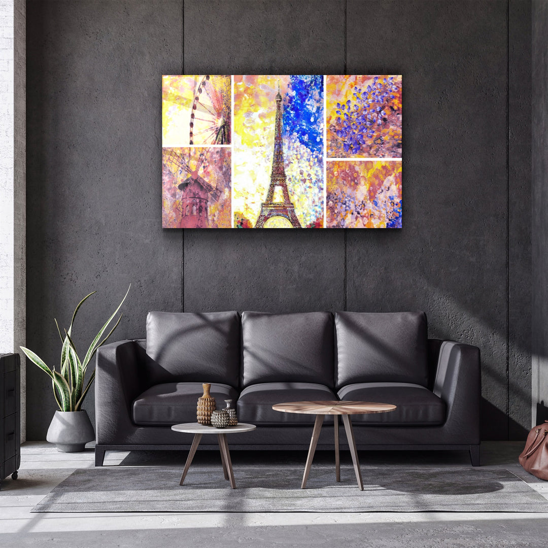 ・"Eifel"・Glass Wall Art | Artdesigna Glass Printing Wall Arts.