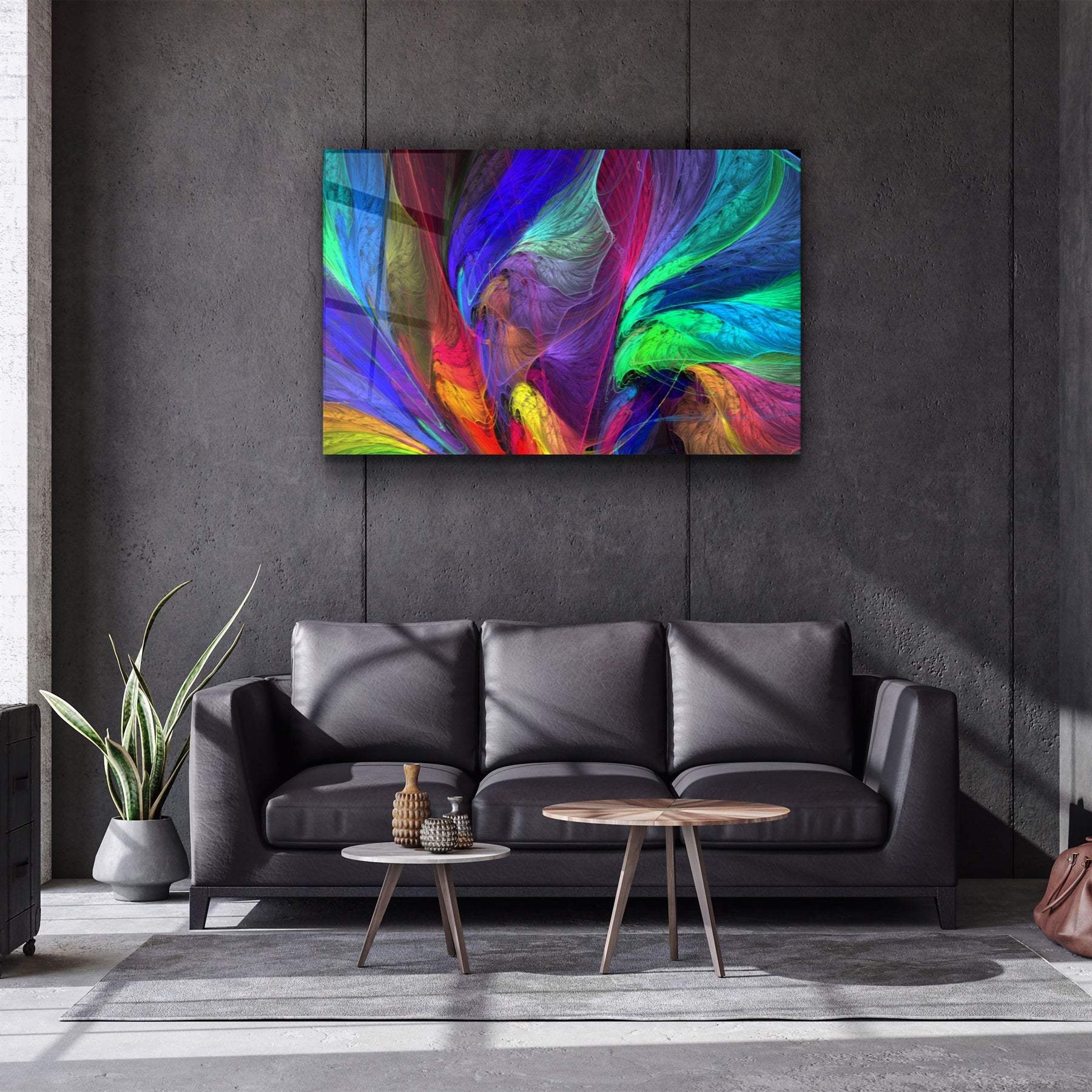 Colorized Glass Wall Art Glass Printing Wall Arts Artdesigna