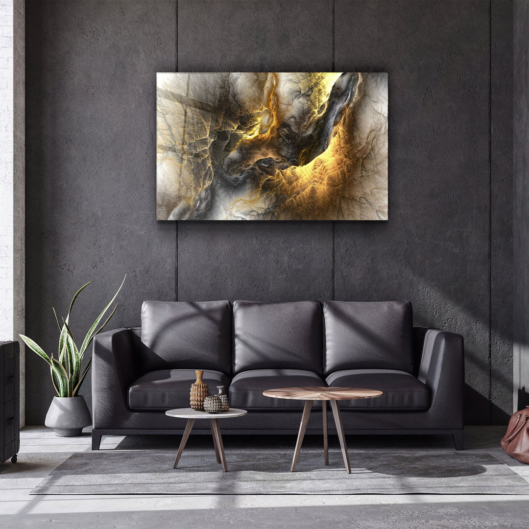 ・"Monster Awakening"・Glass Wall Art | Artdesigna Glass Printing Wall Arts.