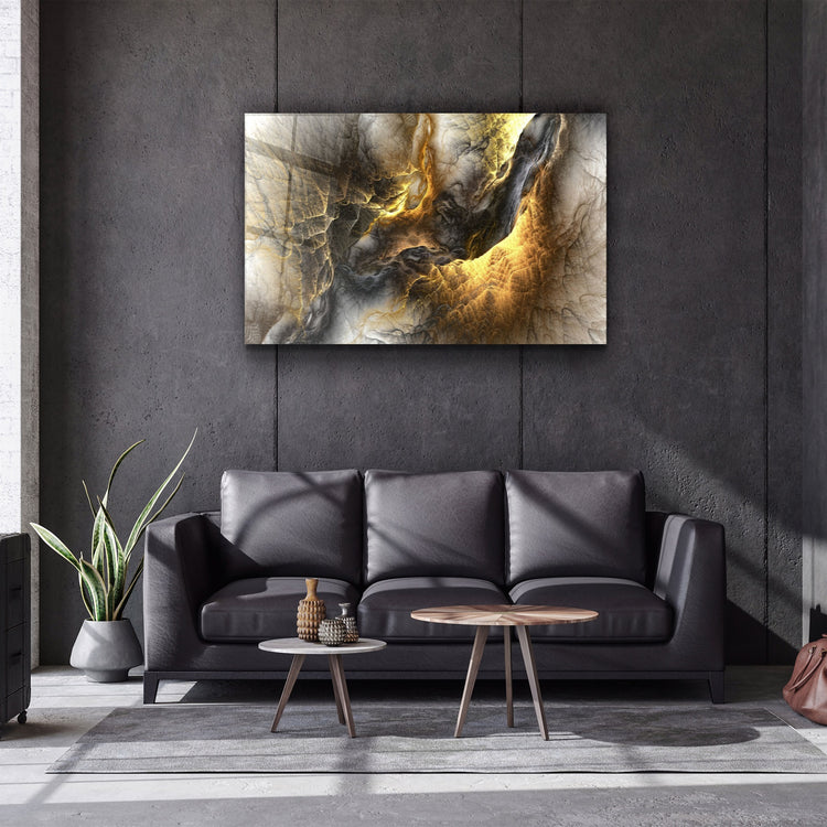 ・"Monster Awakening"・Glass Wall Art | Artdesigna Glass Printing Wall Arts.