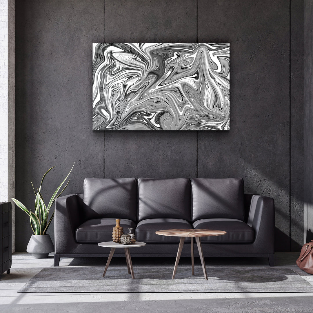 ・"Abstract Shape"・Glass Wall Art | Artdesigna Glass Printing Wall Arts.