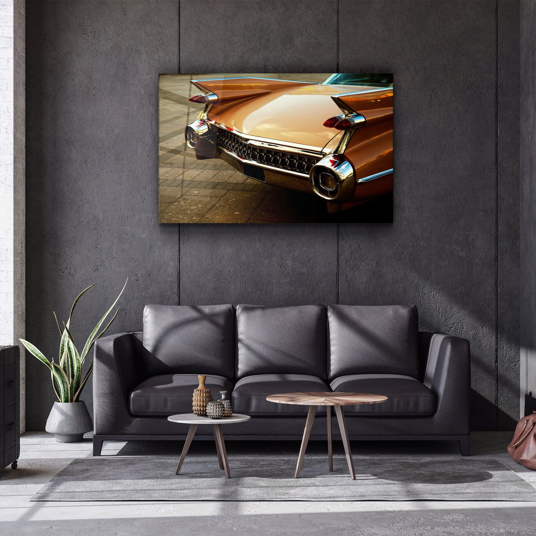 ・"Antique Car From Cuba"・Glass Wall Art | Artdesigna Glass Printing Wall Arts.