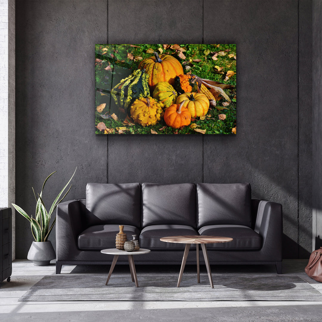 ・"Cucurbitaceae"・Glass Wall Art | Artdesigna Glass Printing Wall Arts.