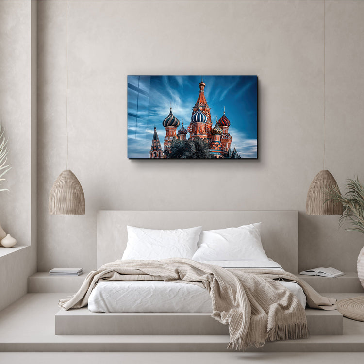 ・"Saint Basil's Cathedral"・Glass Wall Art | Artdesigna Glass Printing Wall Arts.