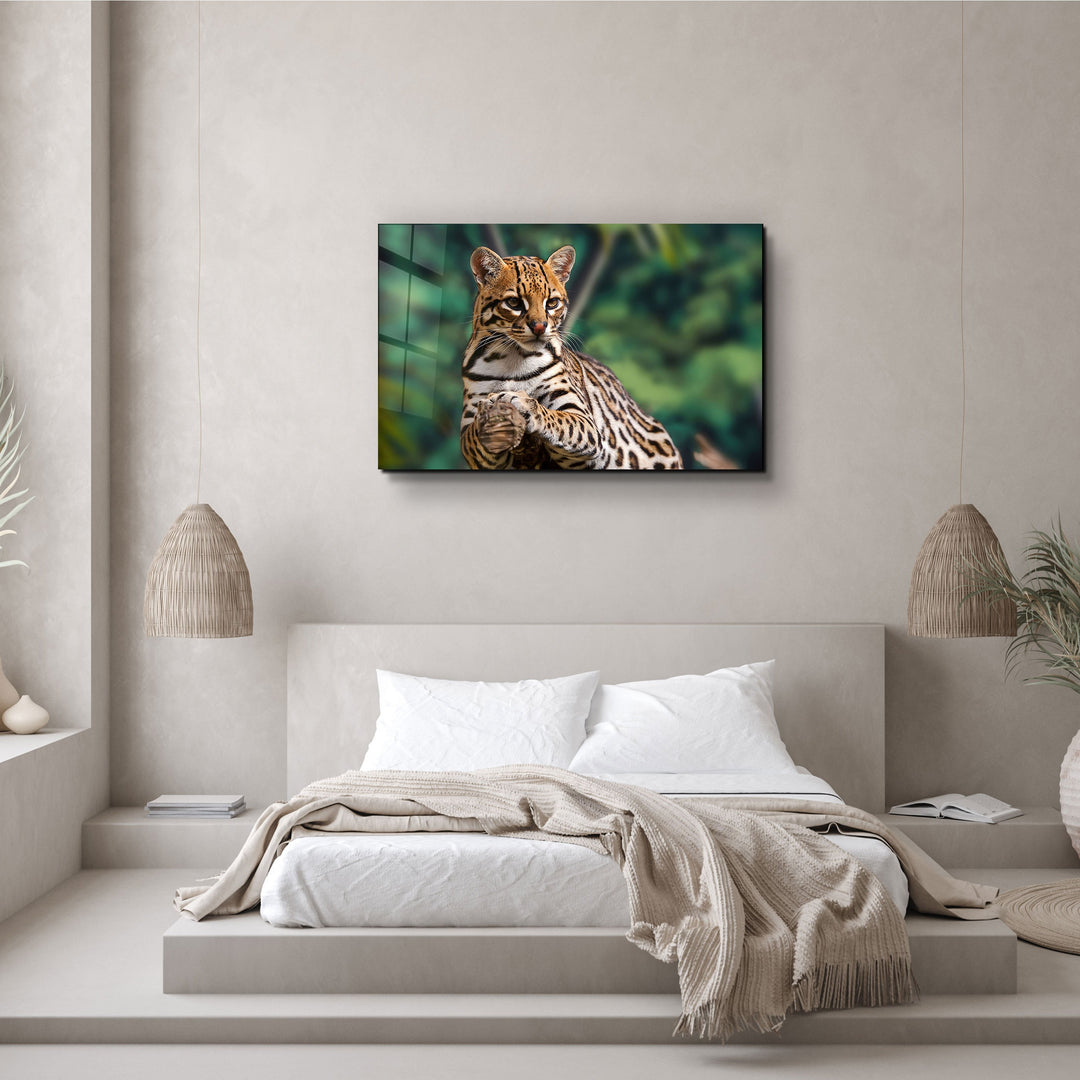 ・"Just Chillin"・Glass Wall Art | Artdesigna Glass Printing Wall Arts.