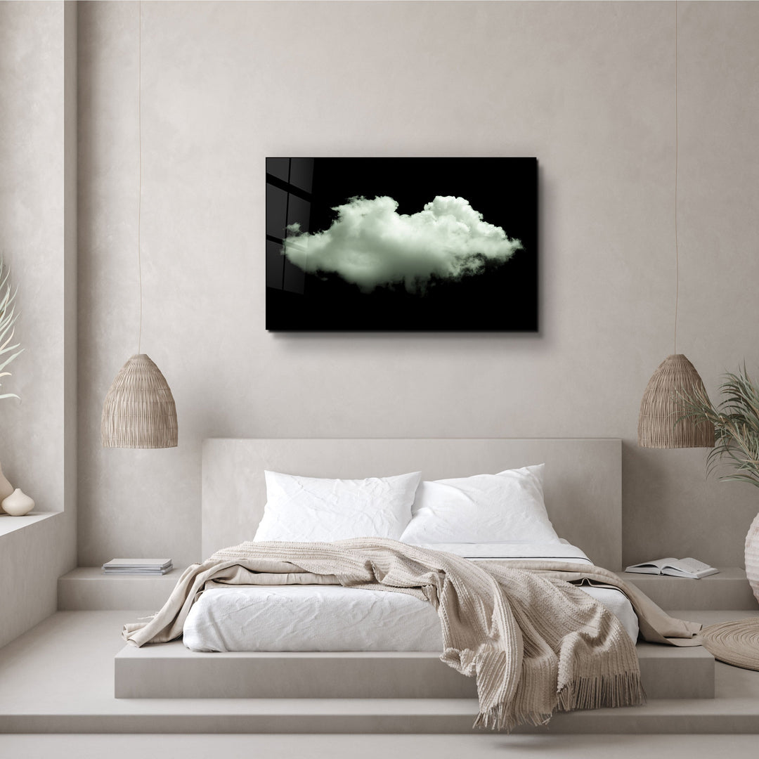 ・"The Cloud"・Glass Wall Art | Artdesigna Glass Printing Wall Arts.