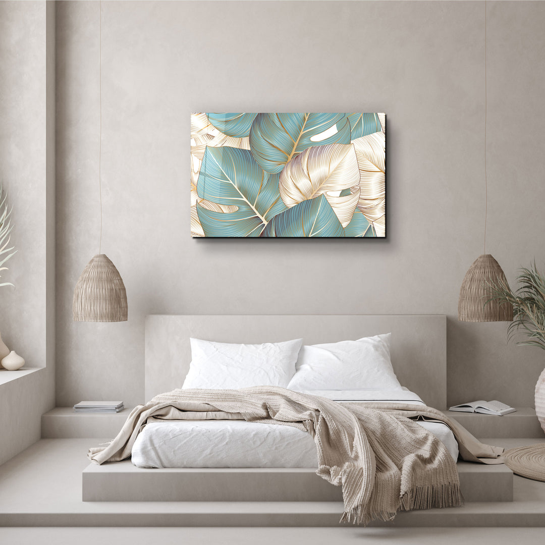 ・"The Arums"・Glass Wall Art | Artdesigna Glass Printing Wall Arts.