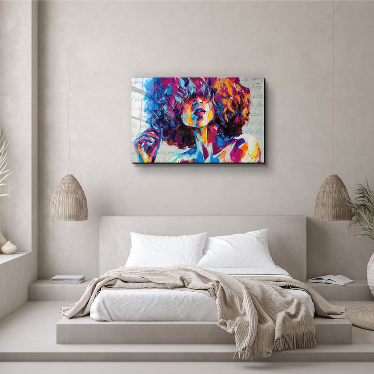 ・"Abstract Painting"・Glass Wall Art | Artdesigna Glass Printing Wall Arts.