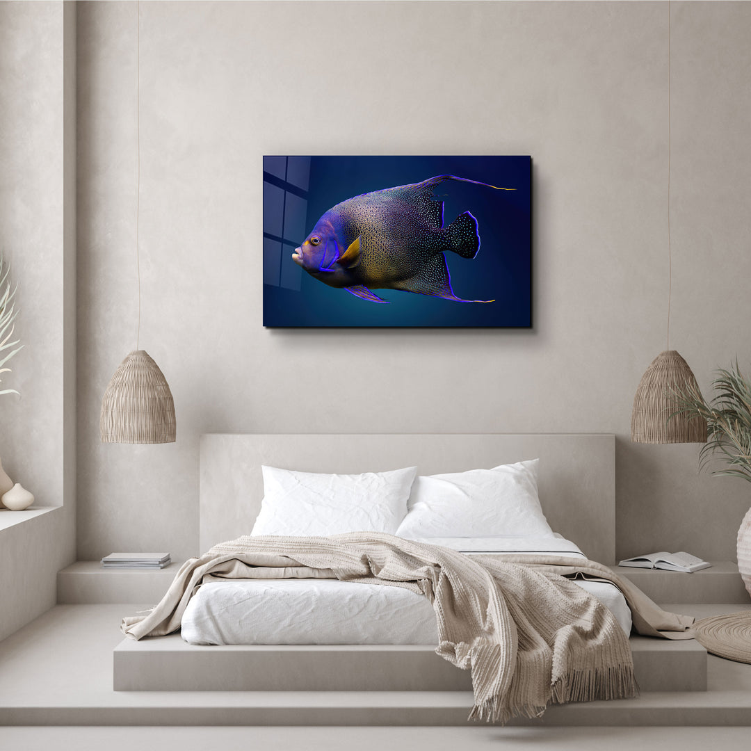 ・"Exotic Fish"・GLASS WALL ART | Artdesigna Glass Printing Wall Arts.