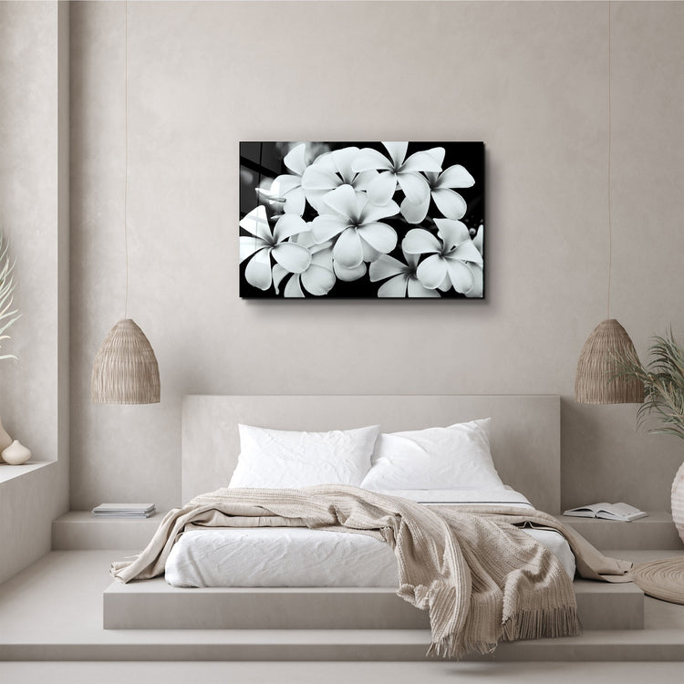 ・"Flower"・Glass Wall Art | Artdesigna Glass Printing Wall Arts.