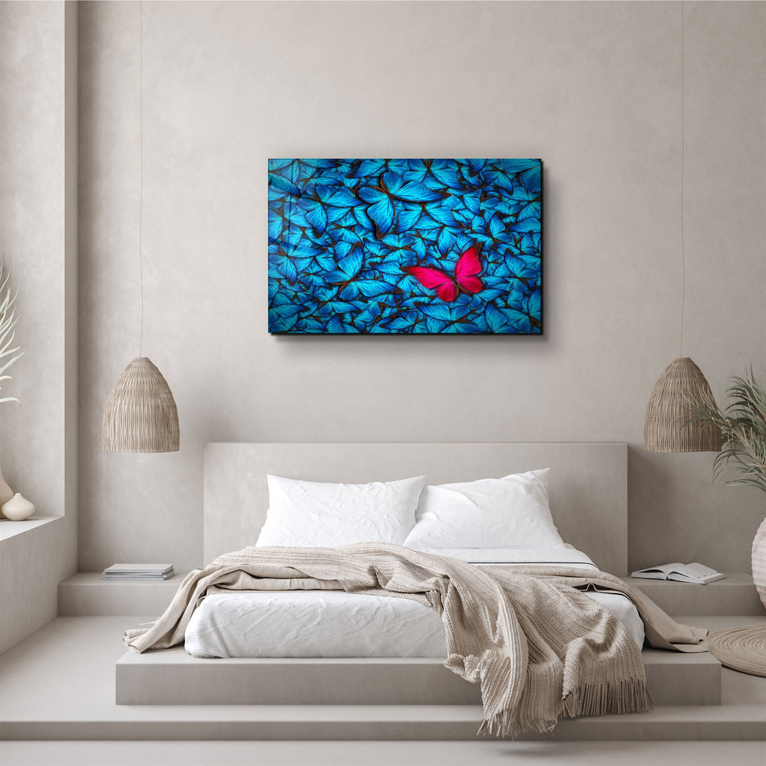 ・"Butterfly 1"・Glass Wall Art | Artdesigna Glass Printing Wall Arts.