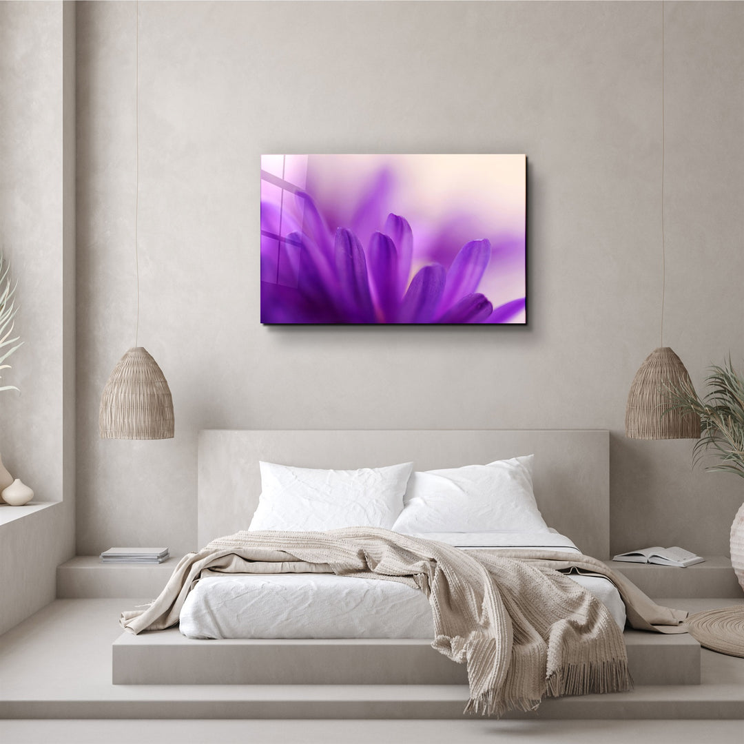 ・"Flower"・Glass Wall Art | Artdesigna Glass Printing Wall Arts.