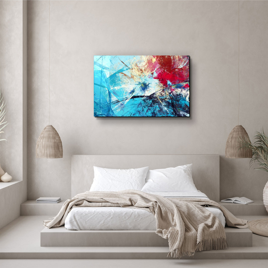 ・"Sea Reflection"・Glass Wall Art | Artdesigna Glass Printing Wall Arts.