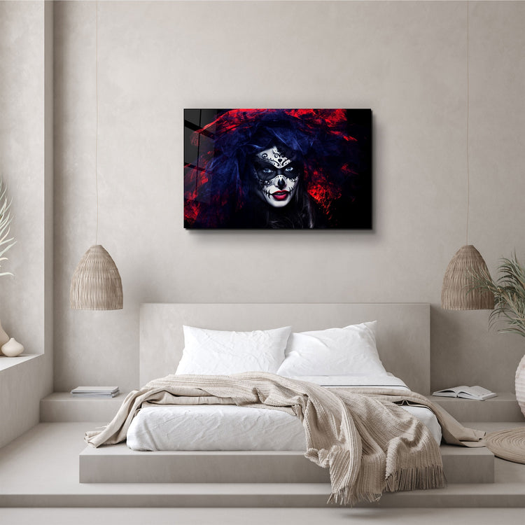 ・"Dark Circus"・Glass Wall Art | Artdesigna Glass Printing Wall Arts.