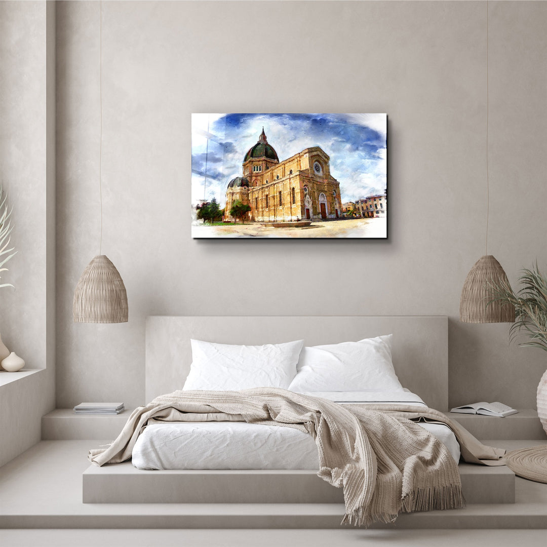 ・"Historical building"・Glass Wall Art | Artdesigna Glass Printing Wall Arts.