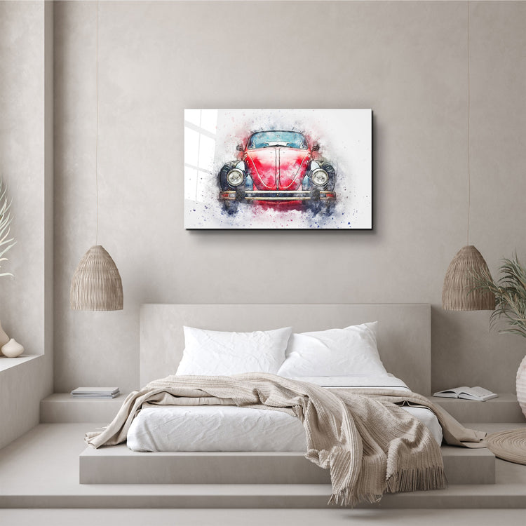 ・"The Car"・Glass Wall Art | Artdesigna Glass Printing Wall Arts.