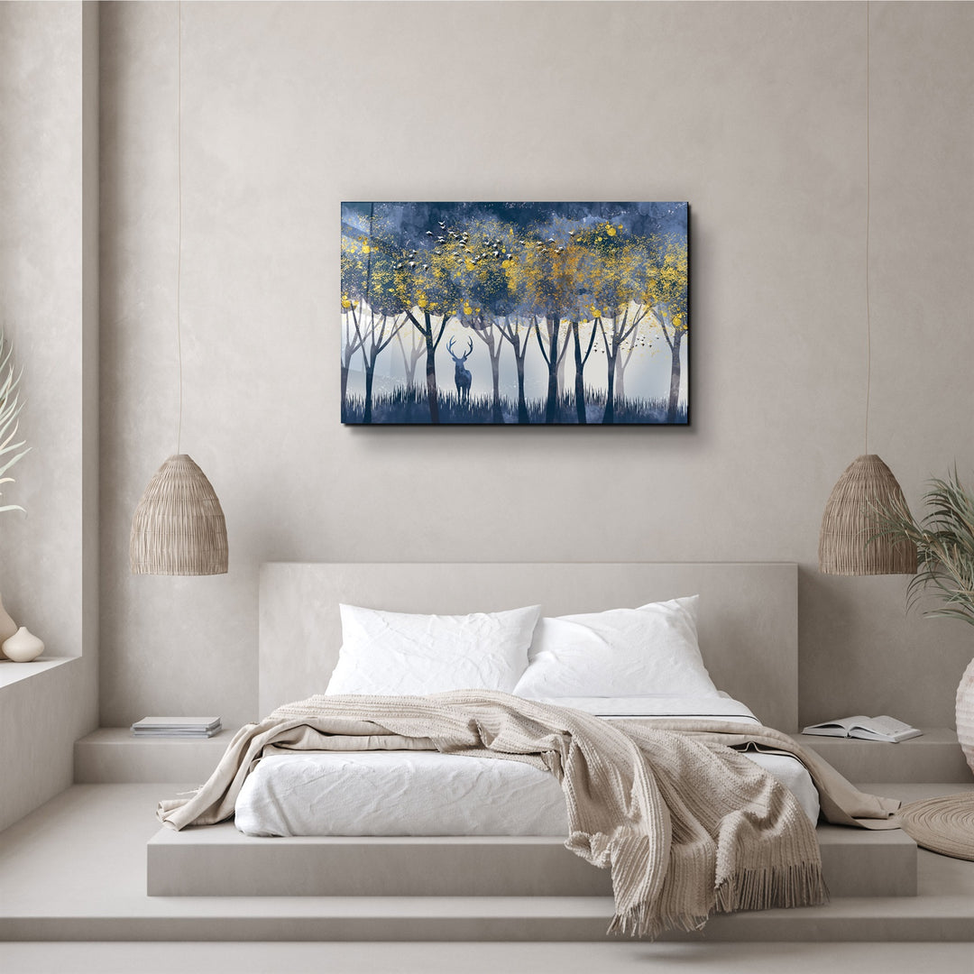 ・"Cute Forest3"・Glass Wall Art | Artdesigna Glass Printing Wall Arts.