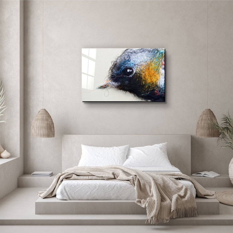 ・"The Bird"・Glass Wall Art | Artdesigna Glass Printing Wall Arts.