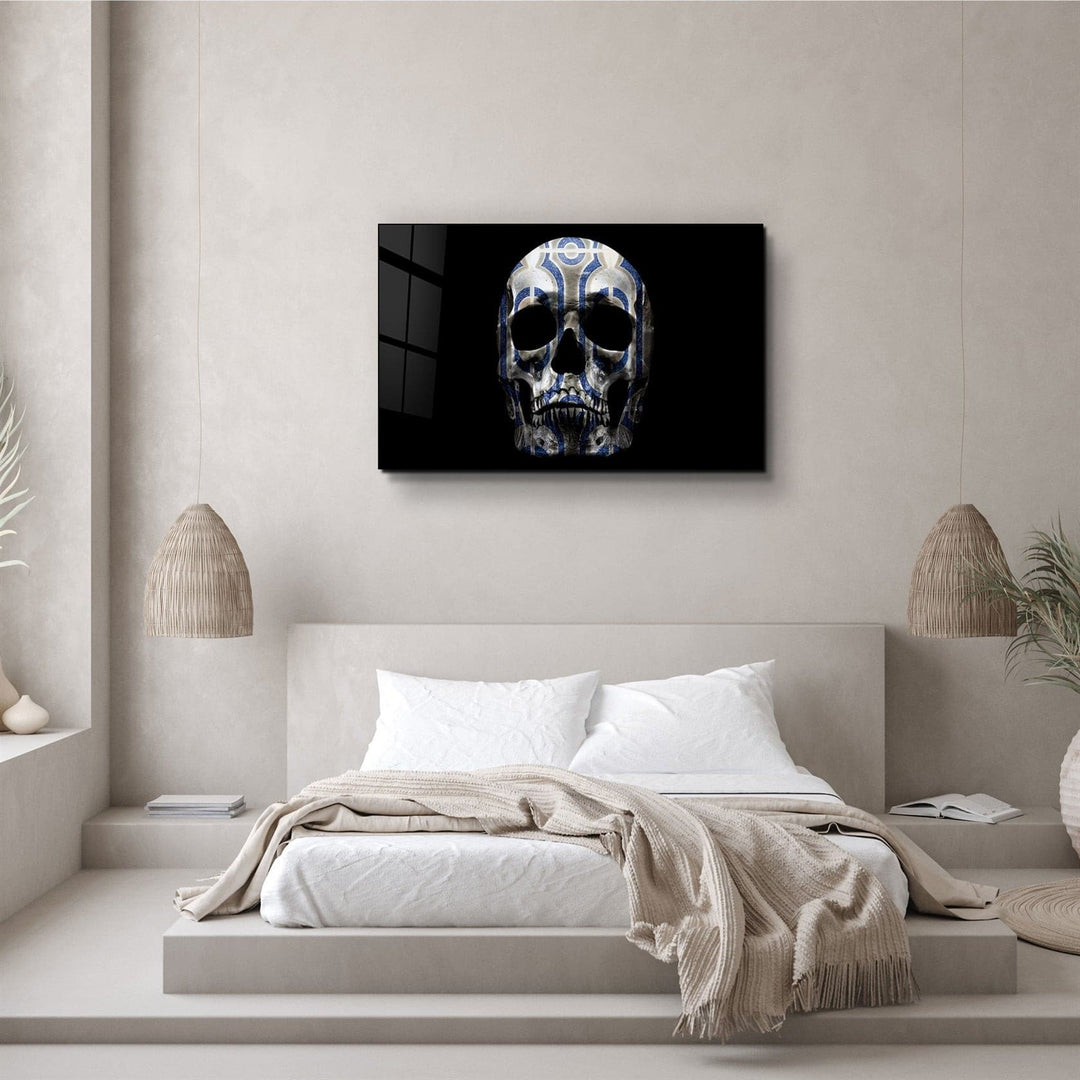 ・"Design Skull"・Glass Wall Art | Artdesigna Glass Printing Wall Arts.