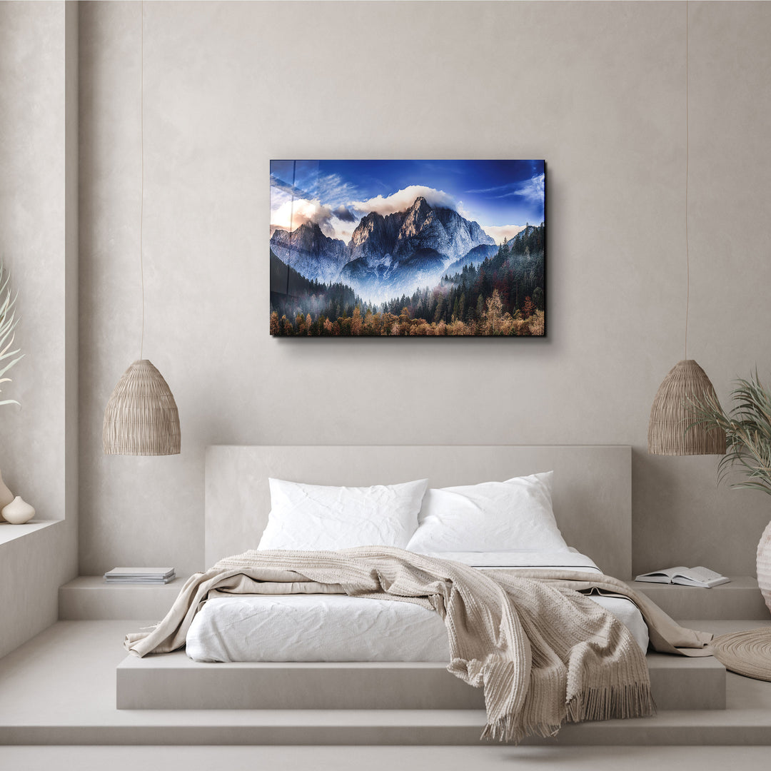 ・"Slovenia, Triglav National Park "・Glass Wall Art