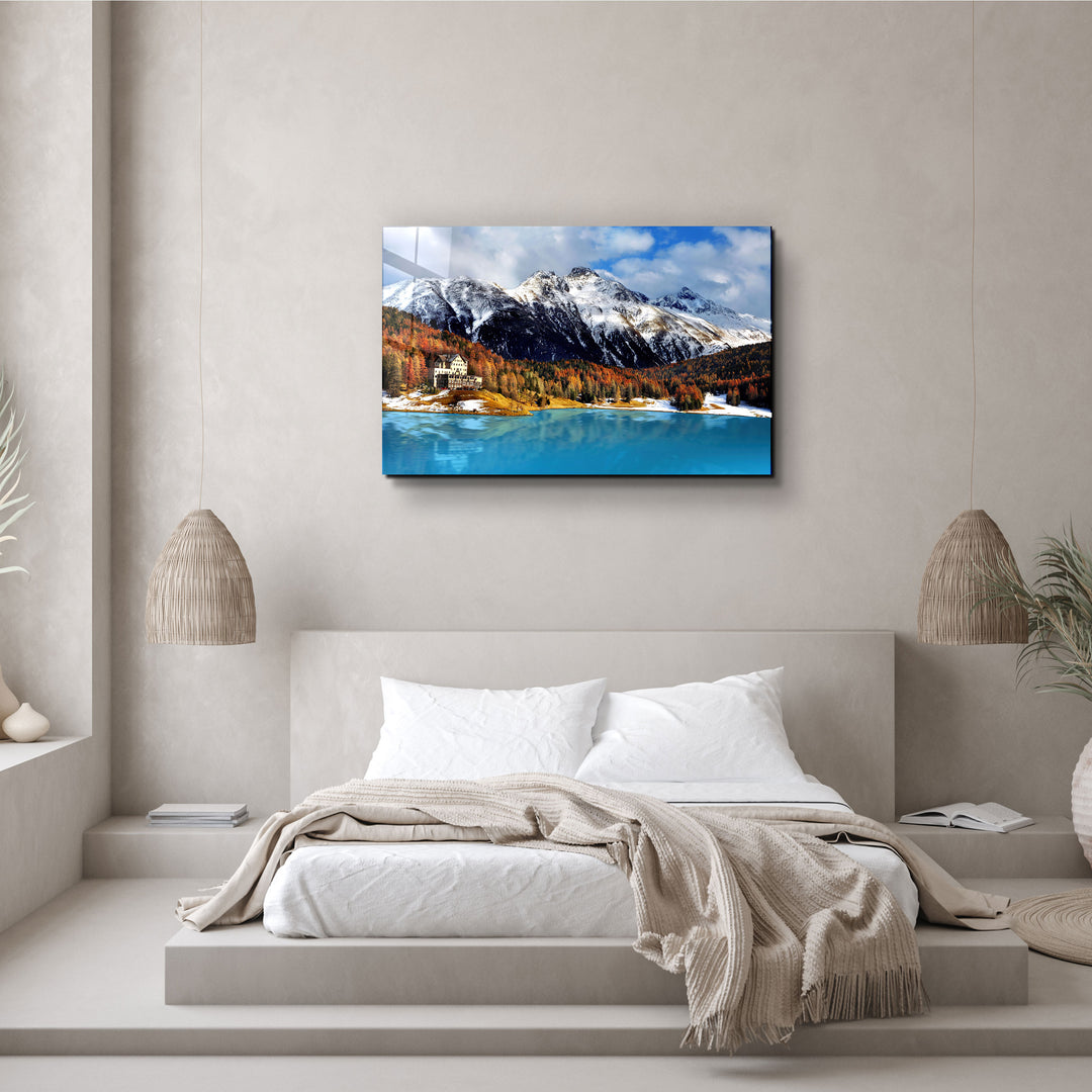 ・"Beauty Of SWITZERLAND"・Glass Wall Art | Artdesigna Glass Printing Wall Arts.