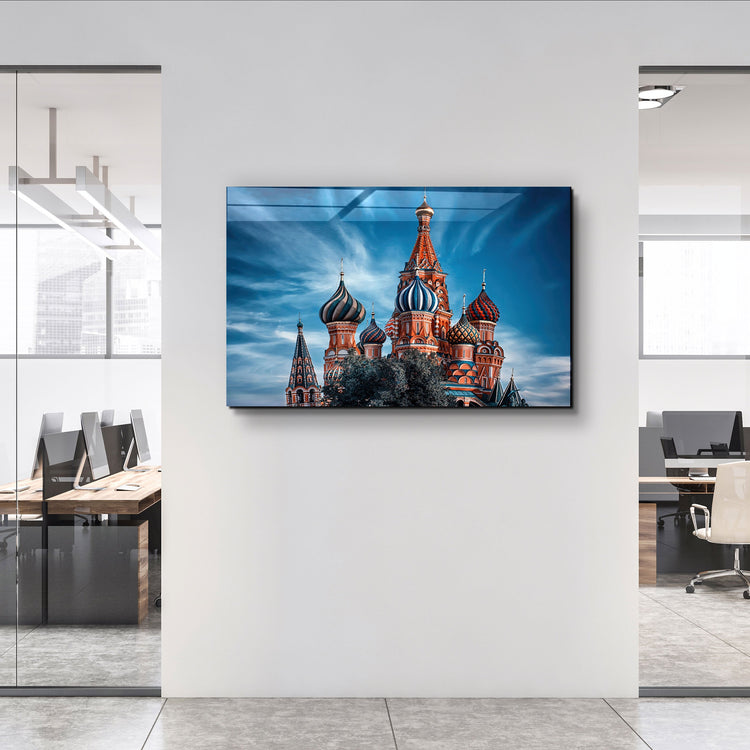 ・"Saint Basil's Cathedral"・Glass Wall Art | Artdesigna Glass Printing Wall Arts.