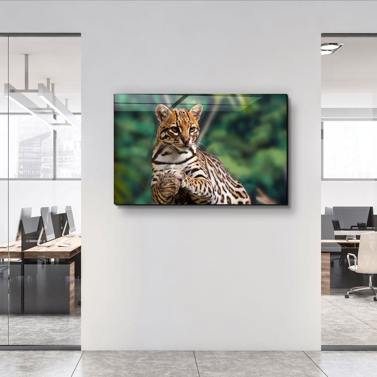 ・"Just Chillin"・Glass Wall Art | Artdesigna Glass Printing Wall Arts.