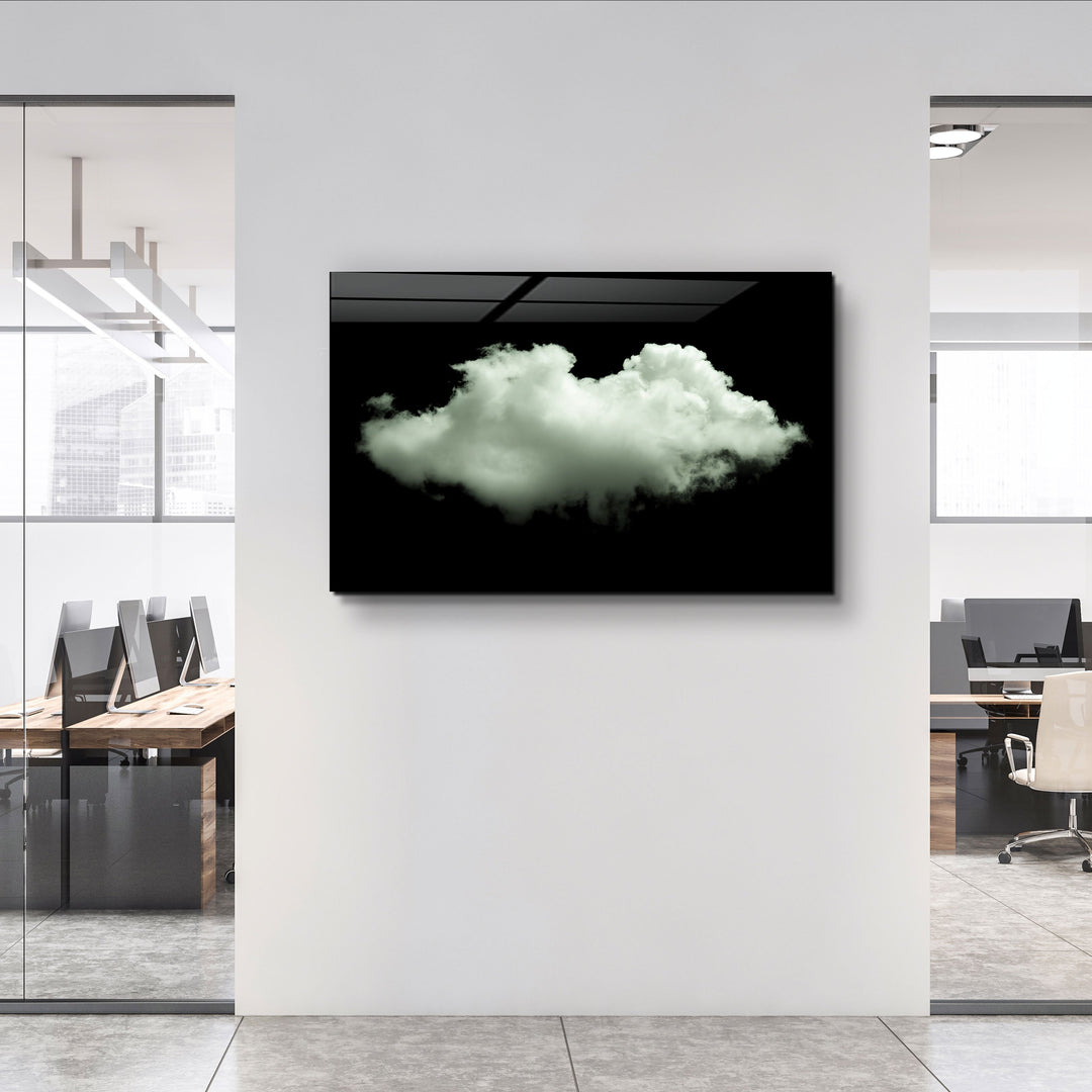 ・"The Cloud"・Glass Wall Art | Artdesigna Glass Printing Wall Arts.