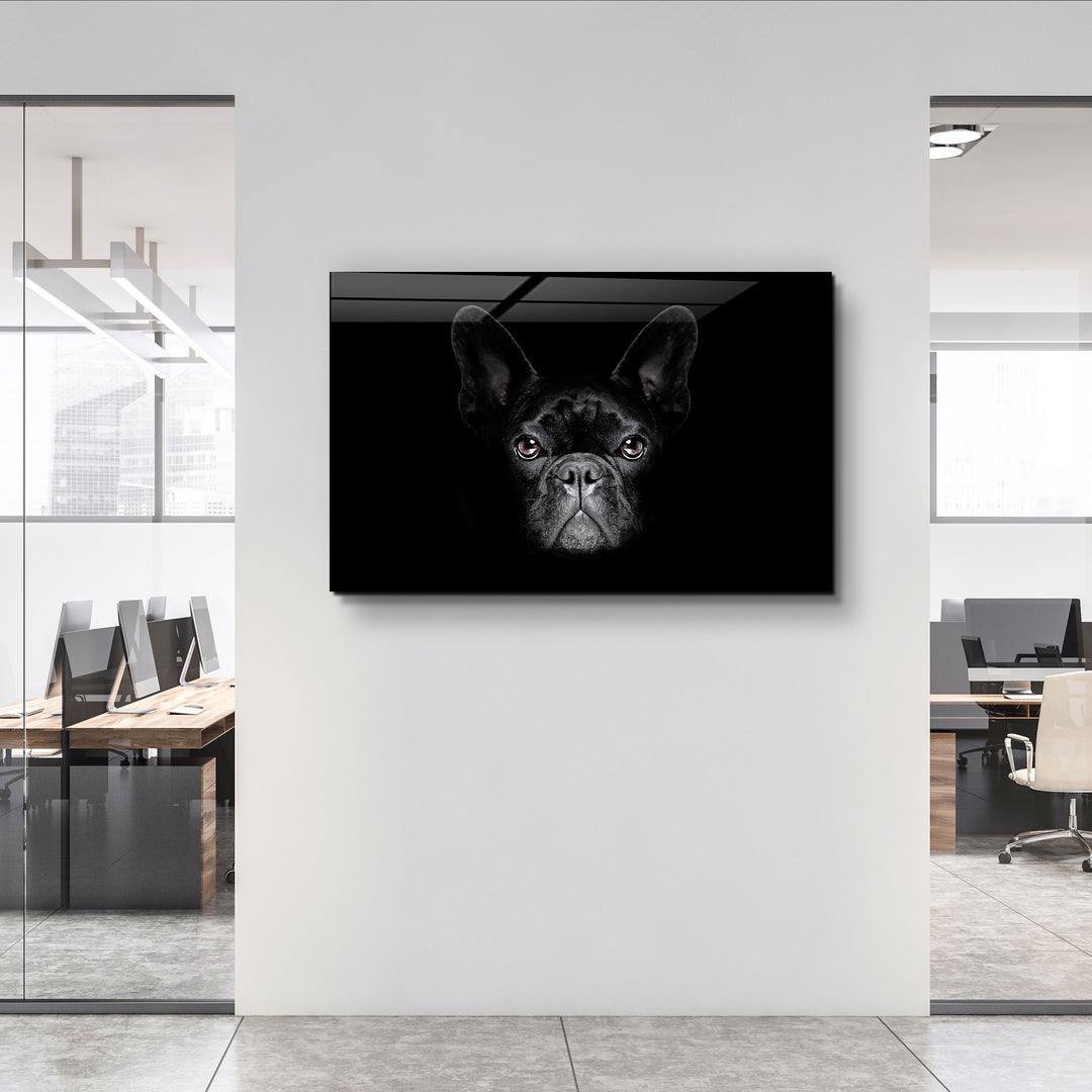 ・"The Pug"・Glass Wall Art | Artdesigna Glass Printing Wall Arts.