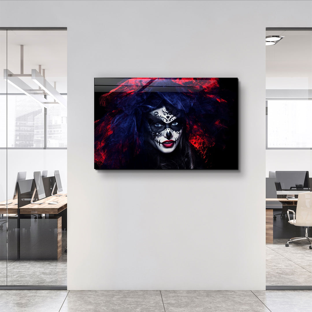 ・"Dark Circus"・Glass Wall Art | Artdesigna Glass Printing Wall Arts.