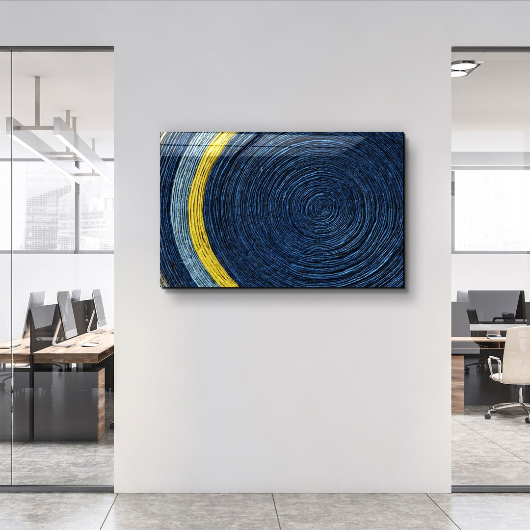 ・"Colored Spiral"・Glass Wall Art | Artdesigna Glass Printing Wall Arts.