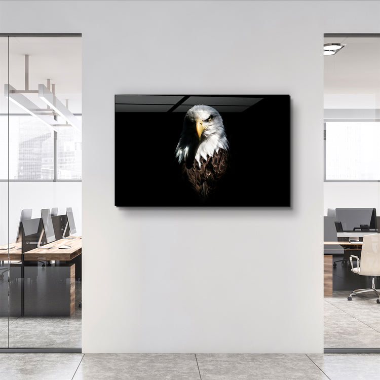 ・"Eagle 1"・Glass Wall Art | Artdesigna Glass Printing Wall Arts.