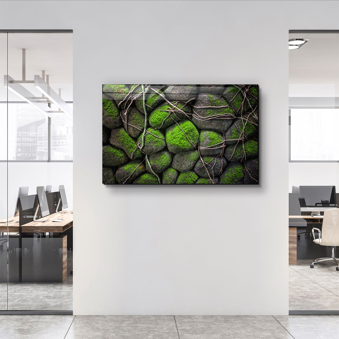 ・"Ivy"・Glass Wall Art | Artdesigna Glass Printing Wall Arts.