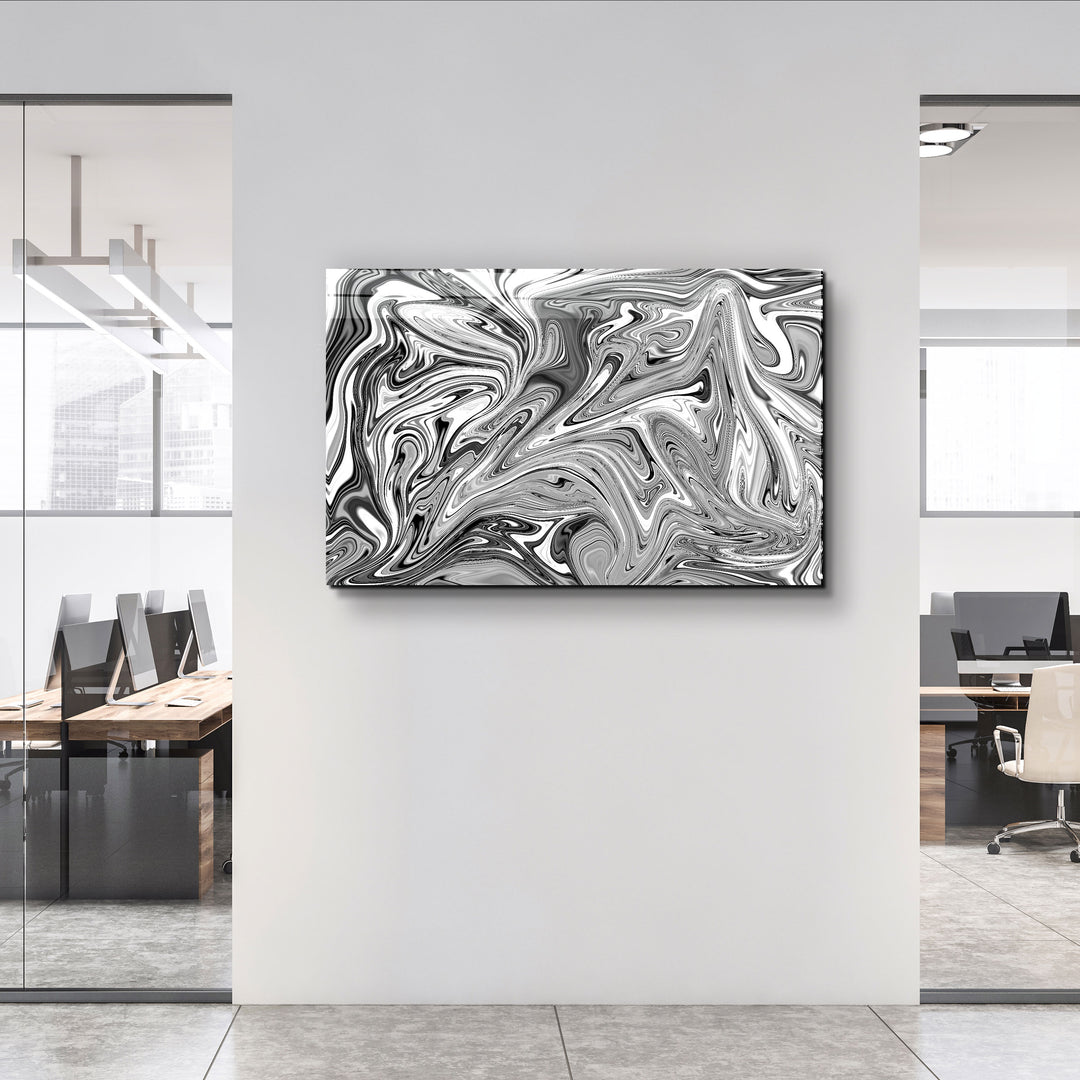 ・"Abstract Shape"・Glass Wall Art | Artdesigna Glass Printing Wall Arts.