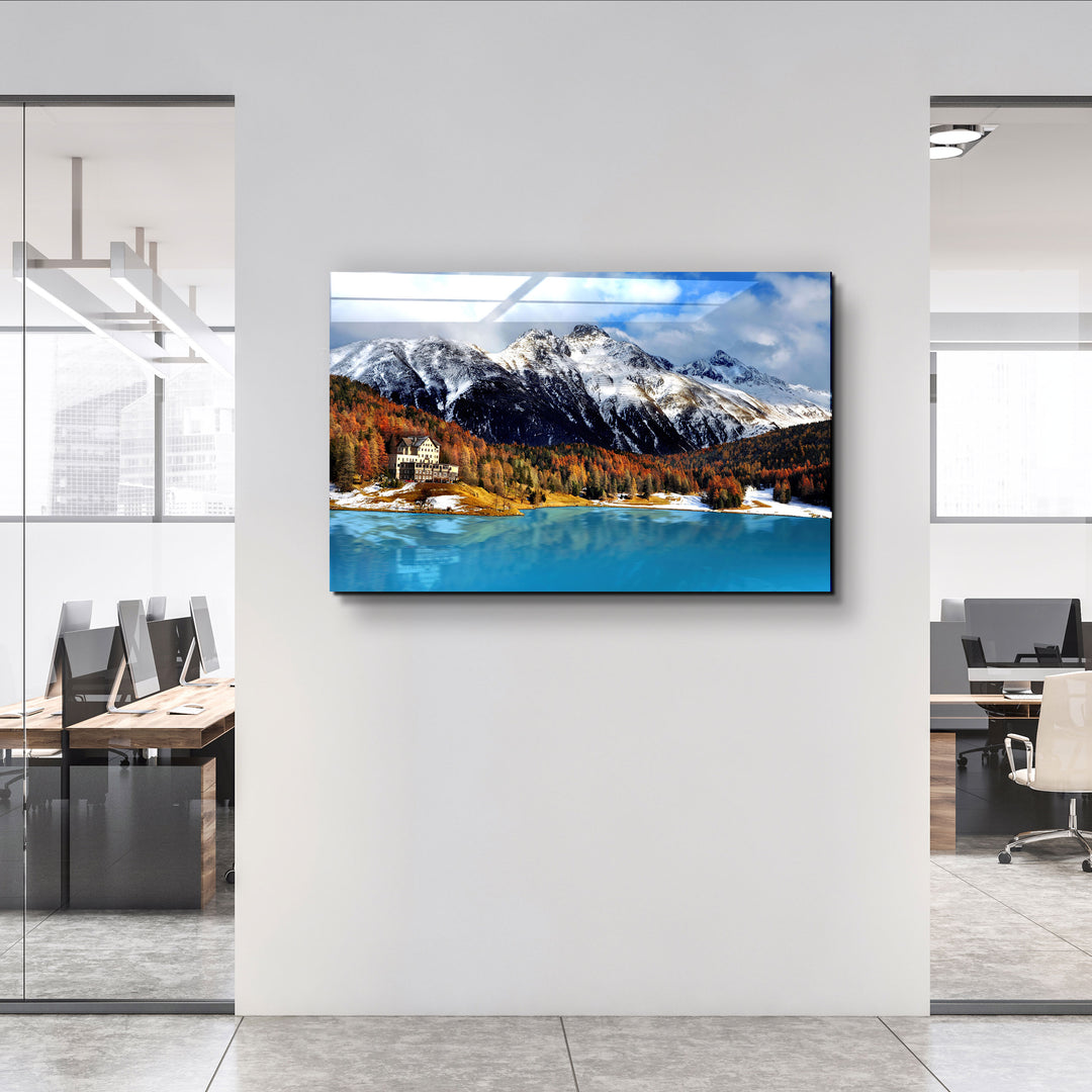 ・"Beauty Of SWITZERLAND"・Glass Wall Art | Artdesigna Glass Printing Wall Arts.