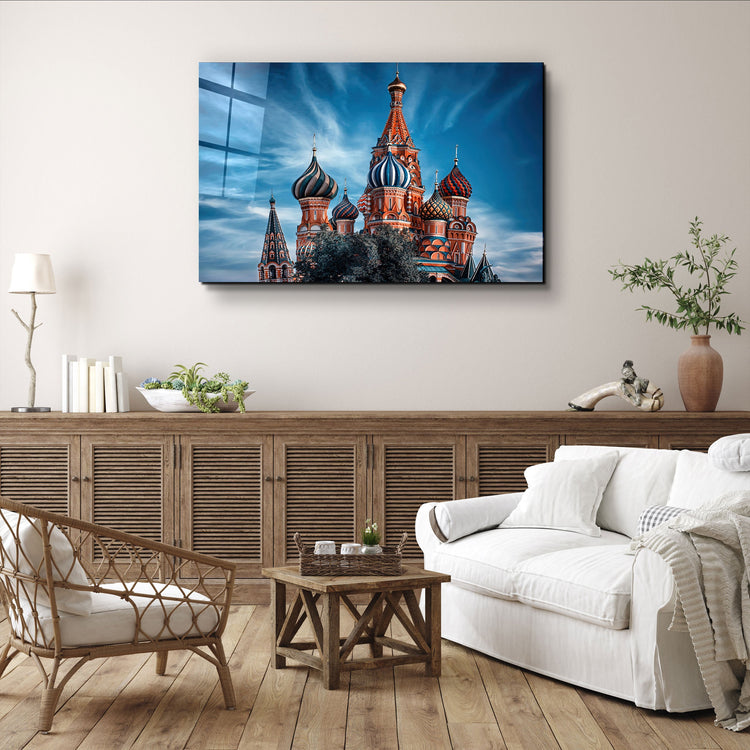 ・"Saint Basil's Cathedral"・Glass Wall Art | Artdesigna Glass Printing Wall Arts.