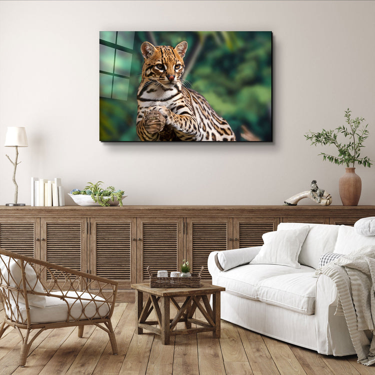 ・"Just Chillin"・Glass Wall Art | Artdesigna Glass Printing Wall Arts.