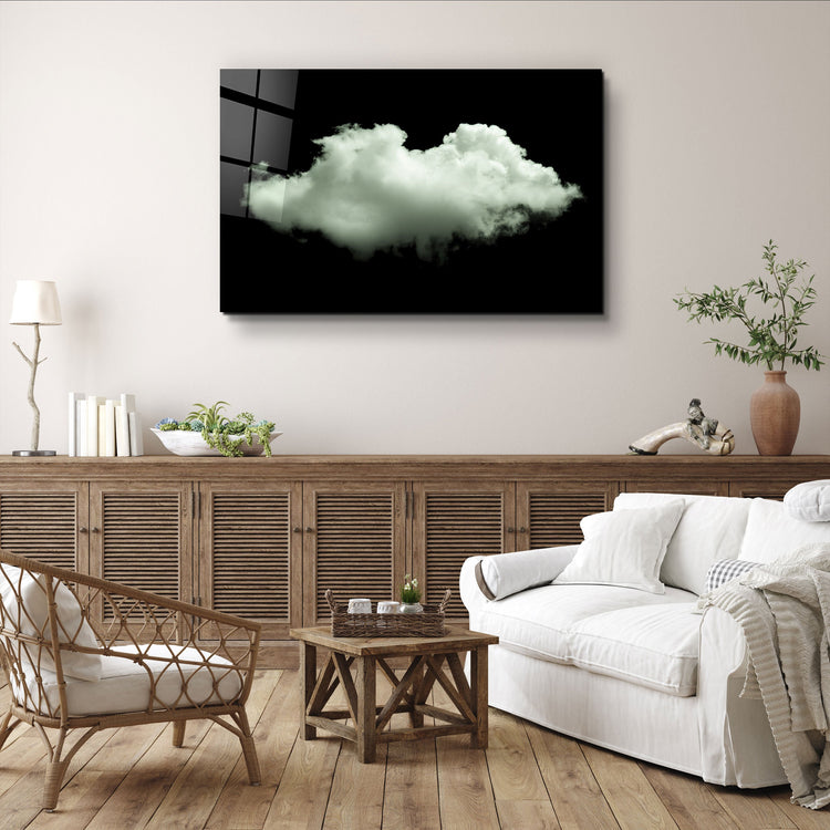 ・"The Cloud"・Glass Wall Art | Artdesigna Glass Printing Wall Arts.