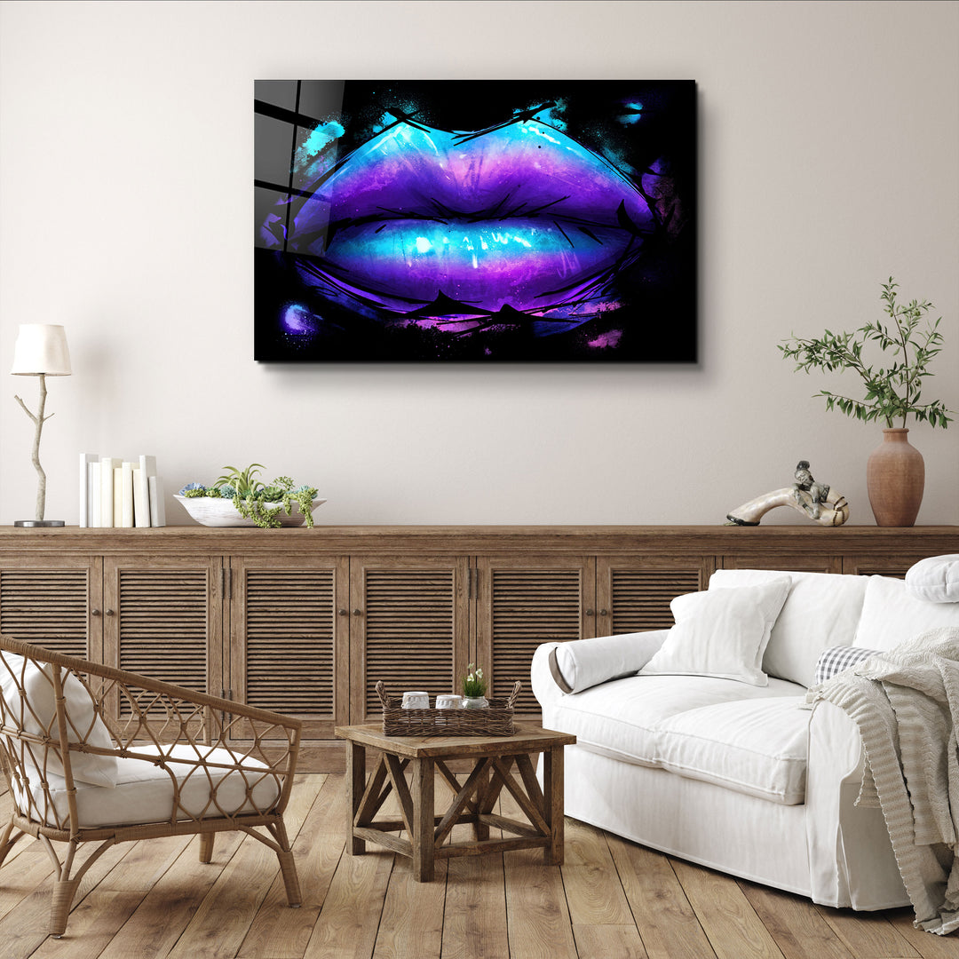 ・"Trippy Vibes"・Glass Wall Art | Artdesigna Glass Printing Wall Arts.