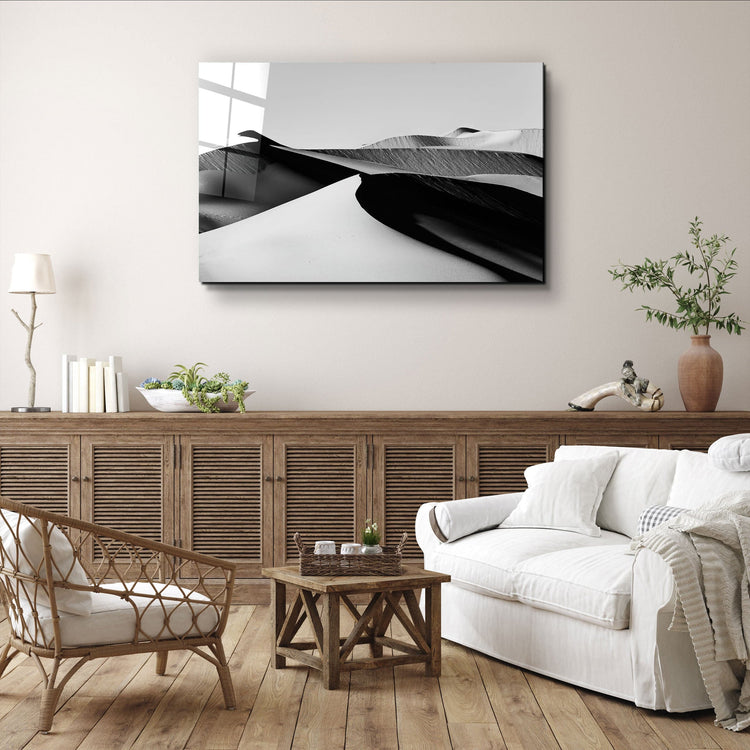 ・"Dune"・Glass Wall Art | Artdesigna Glass Printing Wall Arts.
