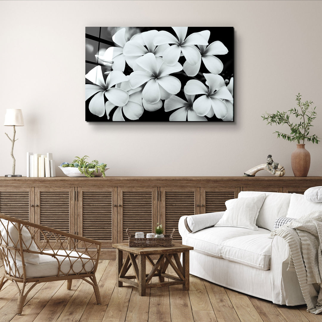 ・"Flower"・Glass Wall Art | Artdesigna Glass Printing Wall Arts.