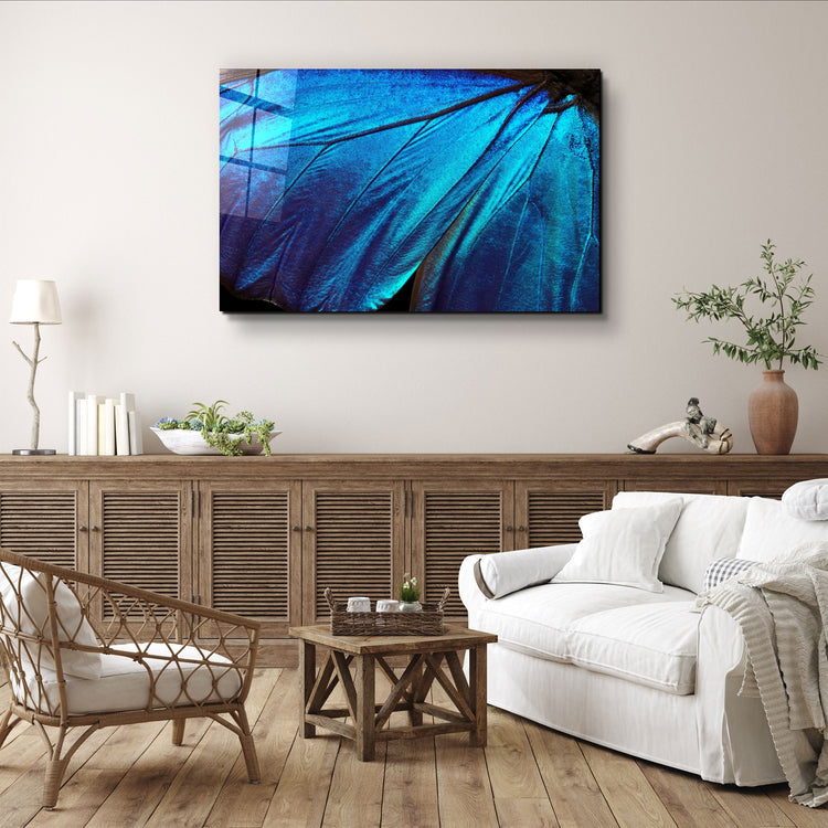 ・"Butterfly Wing"・Glass Wall Art | Artdesigna Glass Printing Wall Arts.