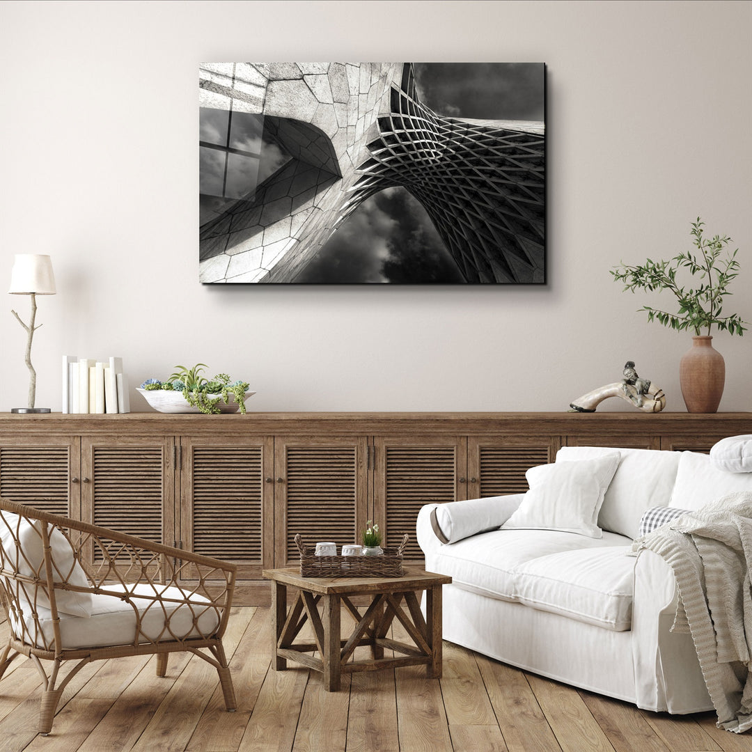 ・"Auger Bridge"・Glass Wall Art | Artdesigna Glass Printing Wall Arts.