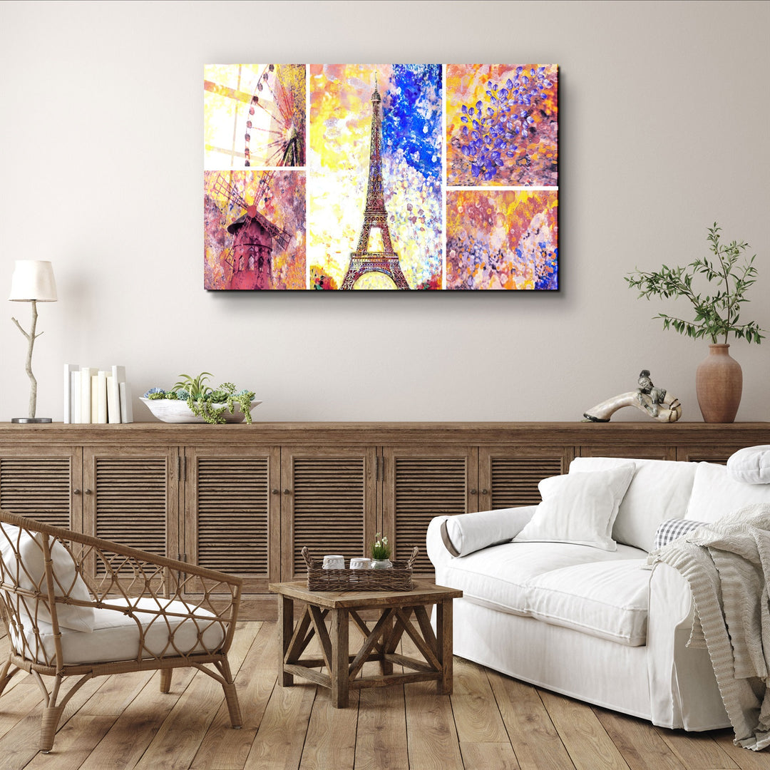 ・"Eifel"・Glass Wall Art | Artdesigna Glass Printing Wall Arts.