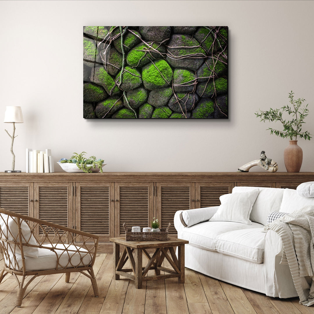 ・"Ivy"・Glass Wall Art | Artdesigna Glass Printing Wall Arts.