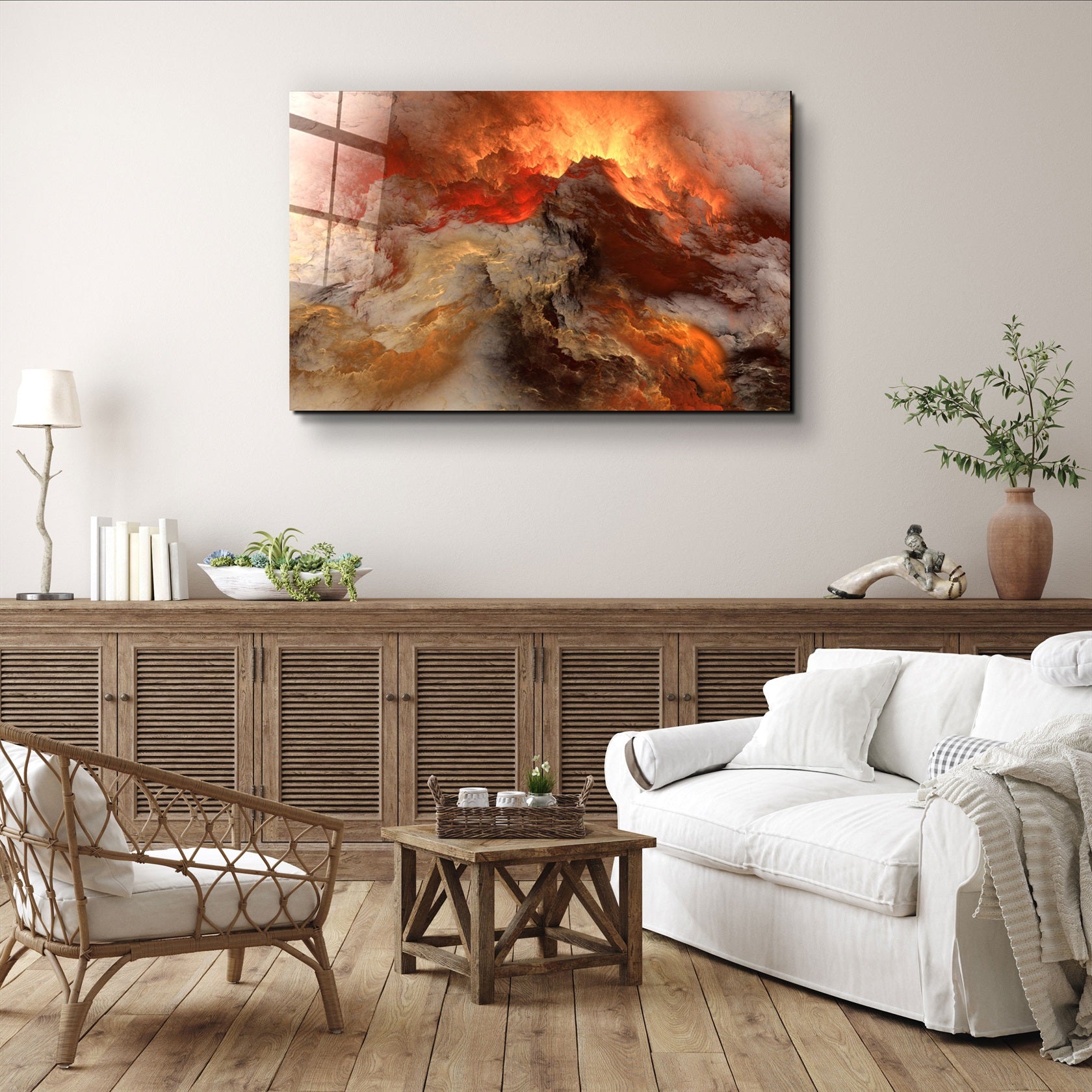 Lava glass online wall art