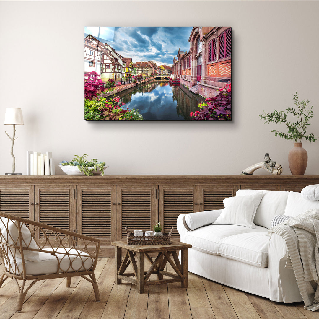 ・"Colmar - France"・Glass Wall Art