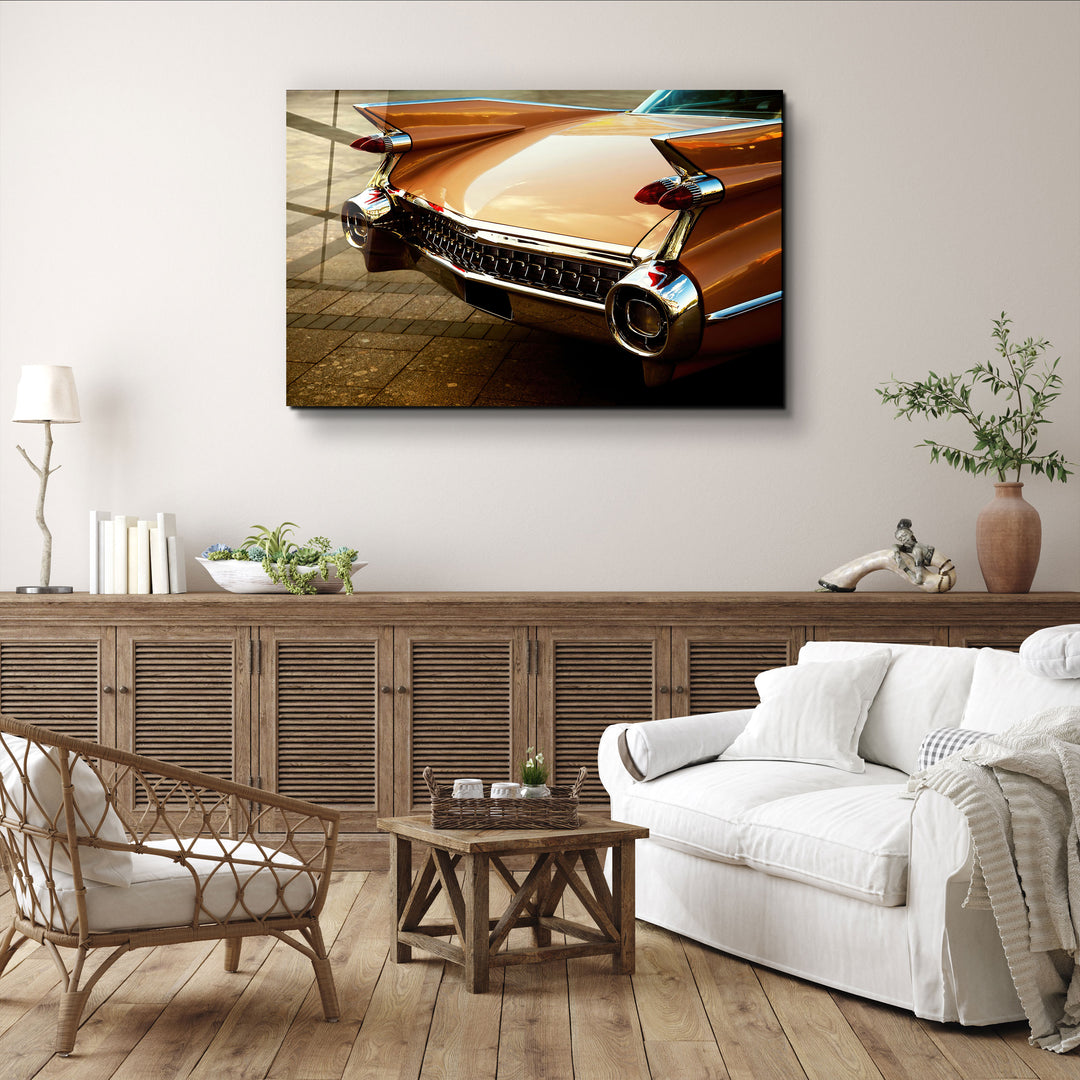 ・"Antique Car From Cuba"・Glass Wall Art | Artdesigna Glass Printing Wall Arts.